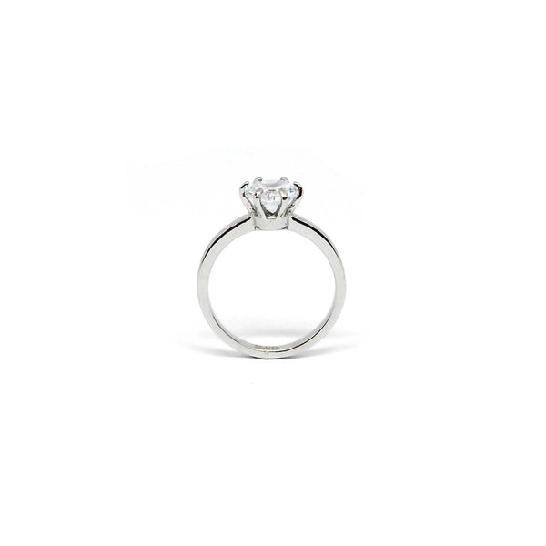 ESR 7526: Divine Carat Cubic Zirconia Solitaire Ring – EMO