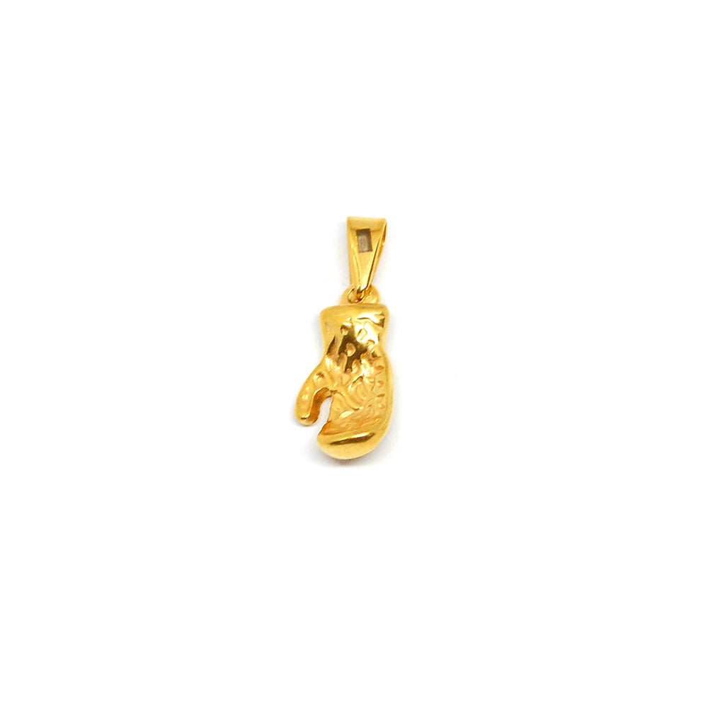ESP 6173 : Gold Plated "Boxing Is My Life" Pendant