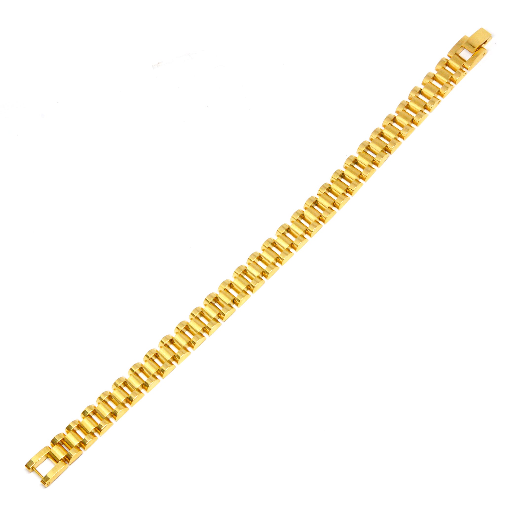 ESBL 7750: All Gold-Plated Rolex Bracelet (10mm)