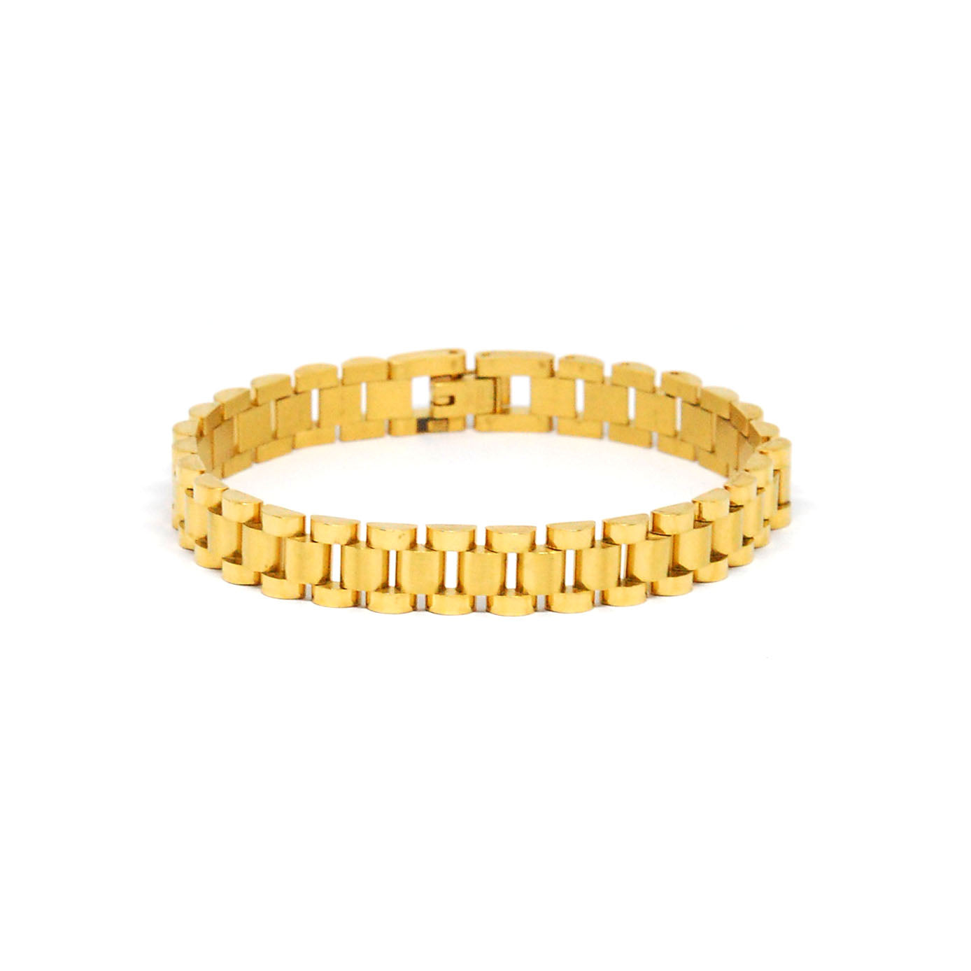 ESBL 7750: All Gold-Plated Rolex Bracelet (10mm)
