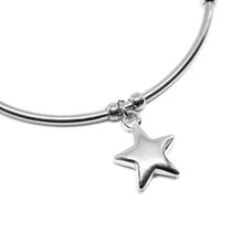 ESBG 5507: Hard  w/ 2 Ball Ends & Twinkle Star Charm