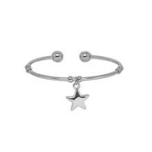 ESBG 5507: Hard  w/ 2 Ball Ends & Twinkle Star Charm