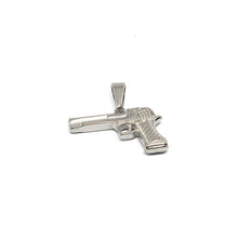 ESE 6175: Large S/S Gun Lovin' Pendant