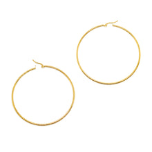 ESE 7705: All IPG XXL 73mm Hoop Earrings