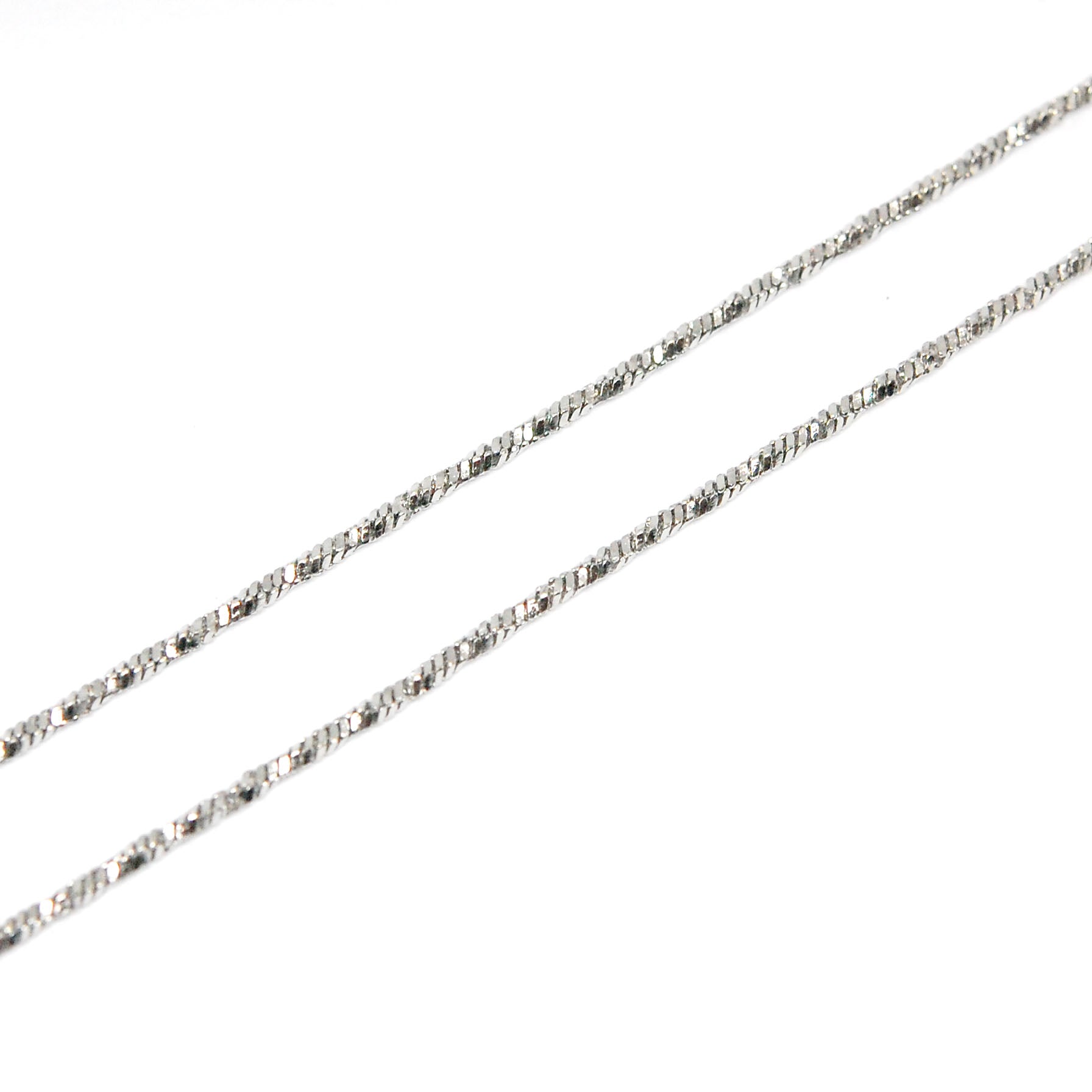ESCH 7789: 19" S/S Twisted Square Snake Chain