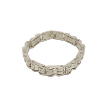 ESBL 7980: Matte Double Bar Intertwined Male Bracelet