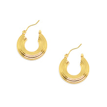 ESE 7989: All IPG Large Tribal-Lined Hoops