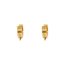 ESE 8003: All IPG Grunge Spikes Creollas Earrings