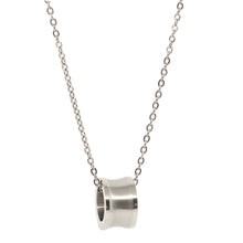 ESN 8176: Thick Barrel Necklace w/ 19
