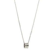 ESN 8176: Thick Barrel Necklace w/ 19