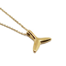 ESBL 8190: All IPG Dolphin Tail Necklace (45cm+5cm Ch)
