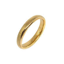 ESBG 8199: Stretchable 12mm Elastic S/S Bangle (Gold-Plated)