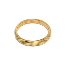 ESBG 8199: Stretchable 12mm Elastic S/S Bangle (Gold-Plated)