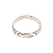 ESBG 8200: Stretchable 12mm Elastic S/S Bangle (White)