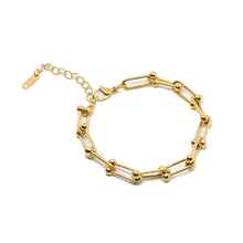 SET 8397: Tiffany All IPG Multi-Link U-Ball Necklace & Bracelet Set