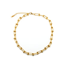 SET 8397: Tiffany All IPG Multi-Link U-Ball Necklace & Bracelet Set