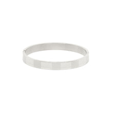 ESBG 8484: Glossy Louise Stripe Hard Bangle (8mm)