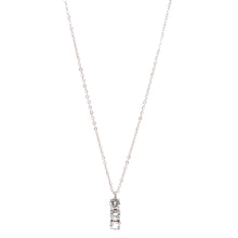 ESN 8548: Triple Dream 6mm Cz Solitaire Necklace (17