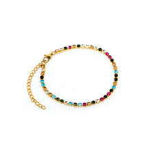 ESBL 8559: All IPG 46 Cz Multicolored Tennis Blet (3mm) ( 6.5