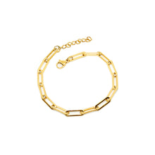 ESBL 8566: Bracelet - All IPG Paper Clip Blet (6.5