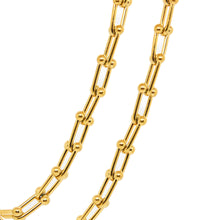 ESN 8587: All IPG Chunky U Link Neckace (17