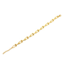 ESBL 8572: Gold Plated Chunky Ball Clip Blet (6.5