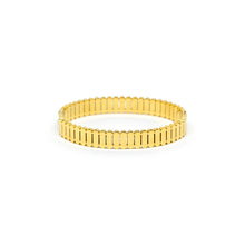 ESBG 8596: Gold Plated Fence Bangle