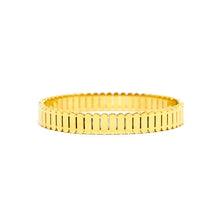 ESBG 8596: Gold Plated Fence Bangle