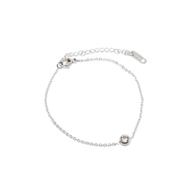 SET 8662: Mia Enclosed Solitaire Cz Necklace, Bracelet & Earring Set