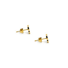 ESE 8676: All IPG Mini Blue Owl Stud Earrings