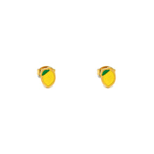 ESE 8677: All IPG Mini Lemon Stud Earrings