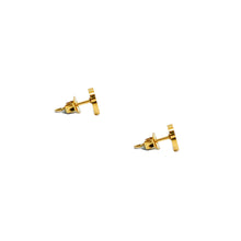 ESE 8677: All IPG Mini Lemon Stud Earrings