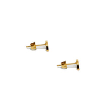 ESE 8682: All IPG Mini Rainbow Stud Earrings