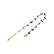 ESBL 8701: All IPG Blue Eye Bracelet (6.5