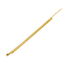 ESBL 8705: All IPG Round Sequins Link Bracelet (6