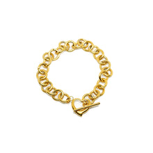 ESBL 8710: All IPG Open Heart Toggle Bracelet