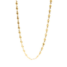 ESN 8887: All IPG Sunburst Chain Necklace (17.5