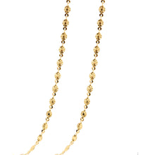 ESN 8887: All IPG Sunburst Chain Necklace (17.5