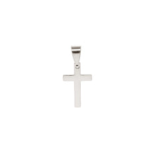 ESP 8895:  S/S Med Classic Cross Pendant