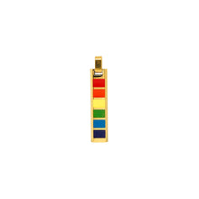 ESP 8897: All IPG Rainbow Rectangular Pendant
