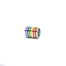 ESP 8899: Rainbow Pride Med Circle Pendant