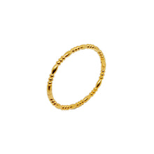 ESBG 8915: Gold-Plated Oval Beaded Hard Bangle