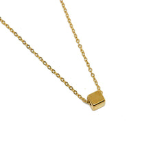 ESN 8982: All IPG Cube Necklace (17
