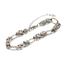 ESBL 9086: S/S Chunky Oval Braided Blet (7