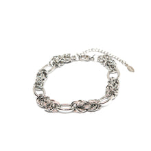 ESBL 9086: S/S Chunky Oval Braided Blet (7