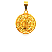 ESP 9136:  All IPG Double Sided St. Benedict Circle Pdant (20mm)
