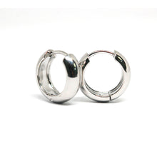 ESE 9171: S/S Simple Round Hoop Earrings (5mm, 15mm Dia.)