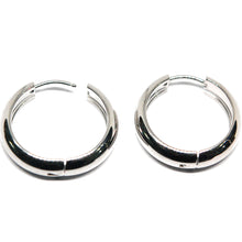 ESE 9186: S/S Simple Round Hoop Earrings (5mm, 20mm Dia.)
