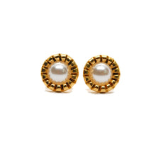 ESE 9202: All IPG Stylish Studs w/ FWP Earrings
