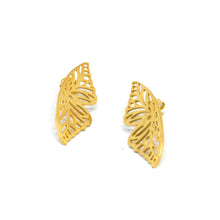 ESE 7633: All IPG Outlined Delicate Butterfly Wings Earrings